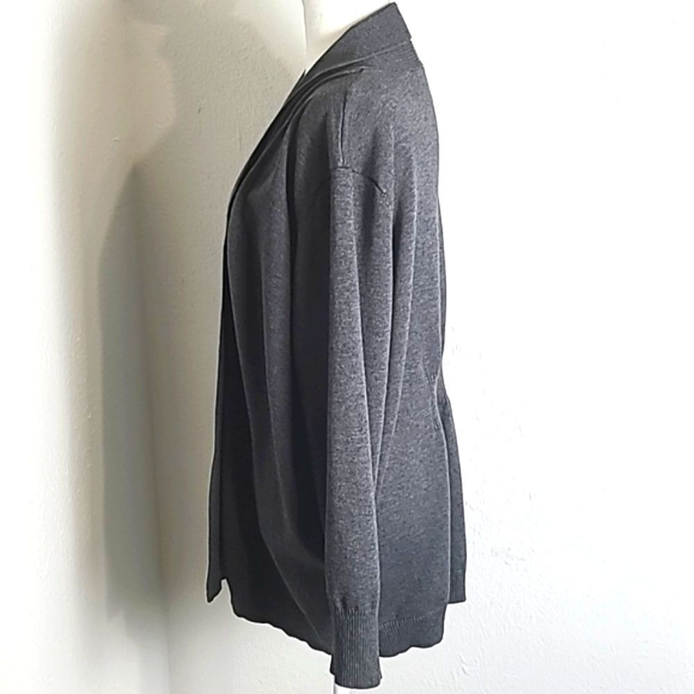 Faded Glory Gray Cardigan Sweater, Size 3X, 22/24W - Picture 5 of 8